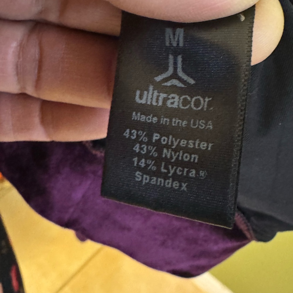 Ultracor Purple and Black Activewear Set - Picture 9 of 10